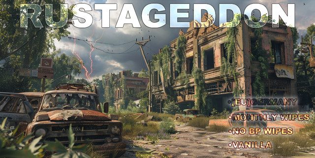 Rustageddon EU | Solo/Duo/Trio/Quad | No BP wipe