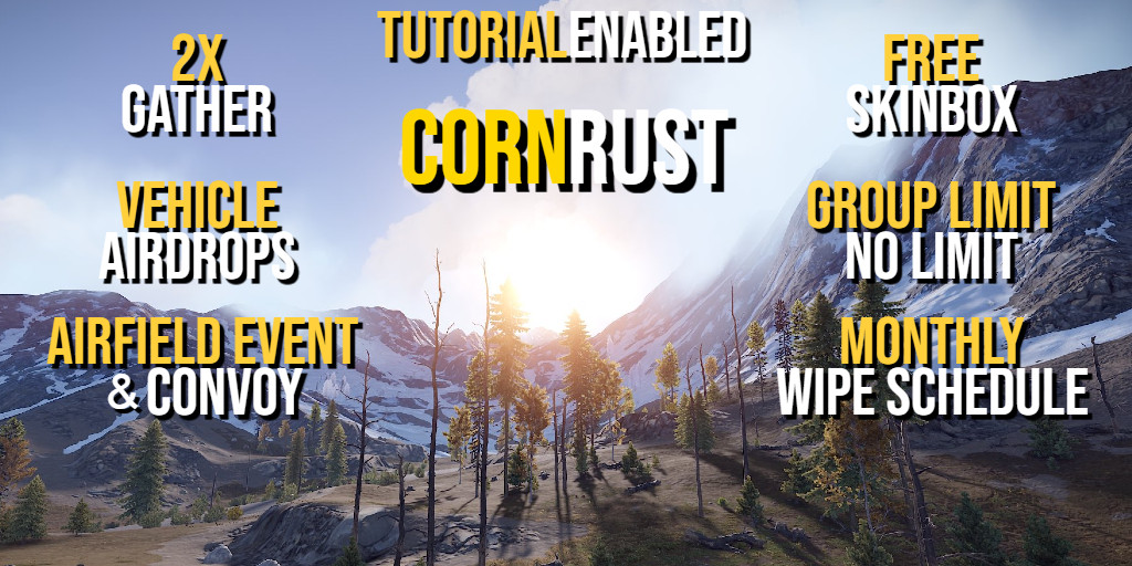 US CORNRUST TIKTOK 2x Monthly Main | No BP Wipes | SkinBox