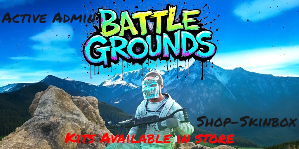 BattleGrounds 10000000X |KITS|TP|CLANS|SKINBOX|PVP|Battlefield|