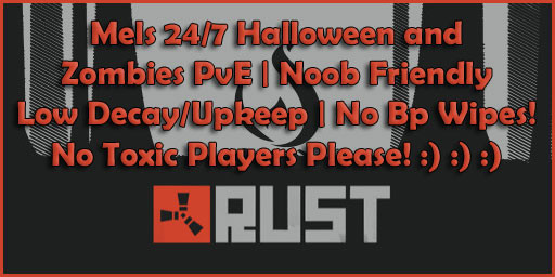 Mels 247 Halloween and Zombies PvE - No KOS/Decay/Upkeep
