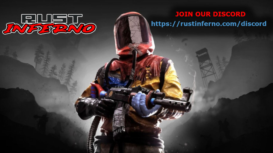 [EU] RustInferno 5X|Solo/Duo/Trio|My Mini|Raidable Base|SHOP|KIT|SKIN|Trade|Tp|Monthly