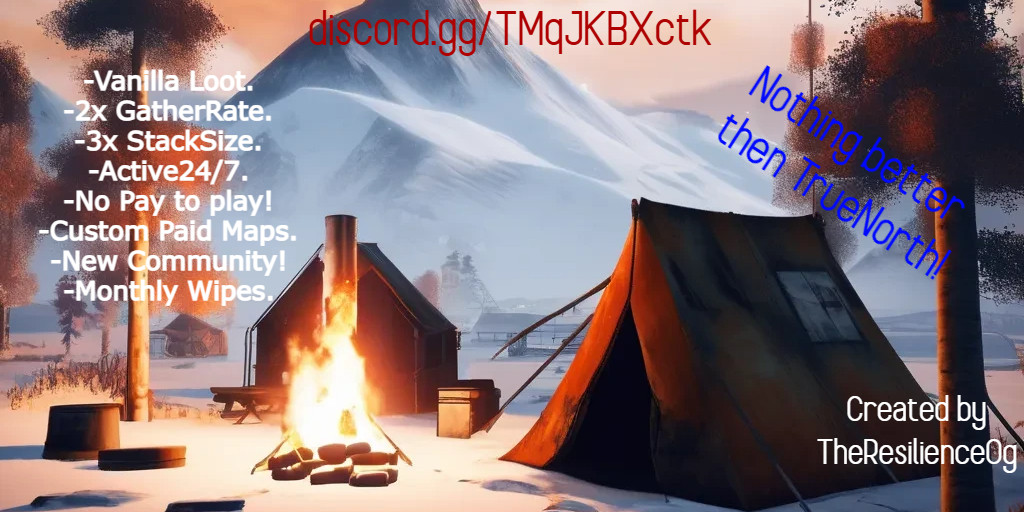 TrueNorth Survival - Monthly|Solo/Duo/Trio|Ai|2xGather|3xStackS