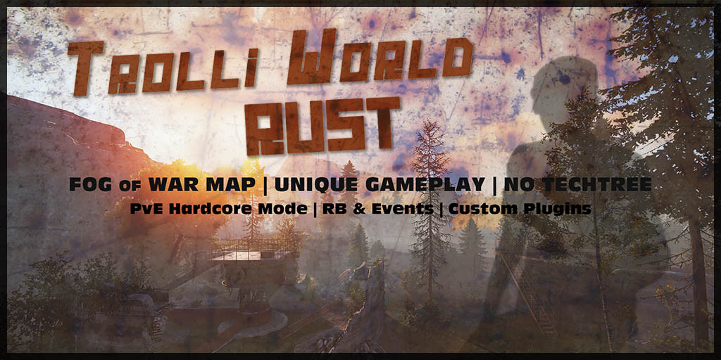 TrolliWorld PvE[HC] Fog of War Map|NoTechtree|RBases&Events|Uni